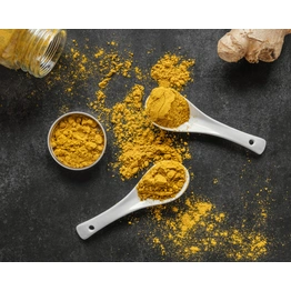 Spices | Turmeric (Haldi) | Organic & Natural Potent Spice for Curries, Soups, Smoothies & Golden Milk | Anti-Inflammatory & Anti-oxidant Rich Haldi Powder | No Artificial Preservatives or Colors | Health Benefits