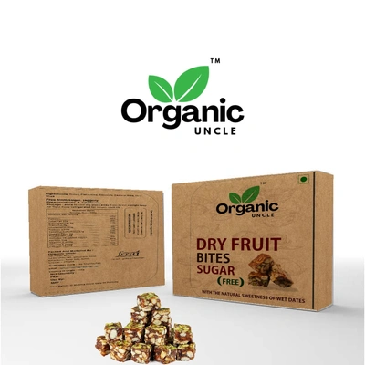 Organic uncle dried fruit chikki