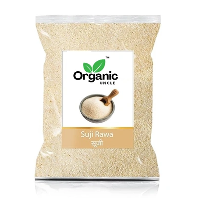 Organic uncle SEMOLINA,Suji/Rava 1Kg Pack