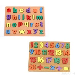 ABC & 123 Learning Fun Puzzle Set