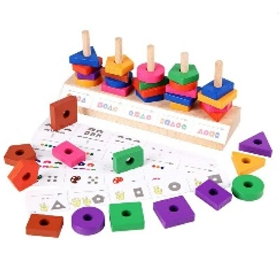 Wooden Block Matching Game