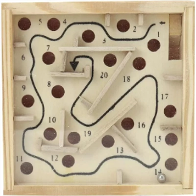 Wooden Maze Puzzle