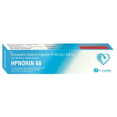 Enoxaparin Sodium injection BP 60mg/0.6ml - HPNORIN 60