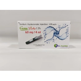 Sodium Hyaluronate injection 1.5% w/v 4ml GenuVida 1.5%