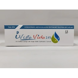 Hydroxypropyl Methylcellulose ophthalmic Solution USP 2.4% w/v 3ml iVistaVida 2.4%