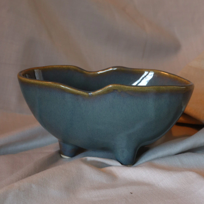 Serene Ripple Bowl