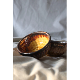 Aurora Glow mini ceramic bowl