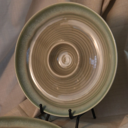 Evergreen Harmony ceramic Platter