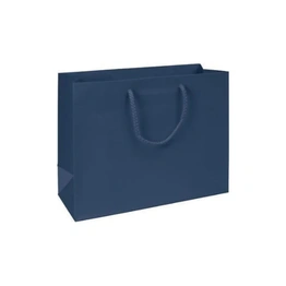 Laminated White Back Duplex Paper Bag with Cotton Rope Handle