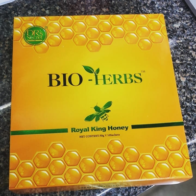 ROYAL HONEY BIO HERBS ROYAL KING HONEY FOR MEN (10G X 30 SACHETS)