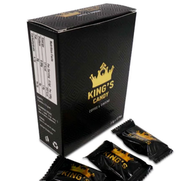 SEX ENHANCEMENT SUPPLEMENT KING’S CANDY COFFEE & GINSENG (3.5G X 12 PIECES)