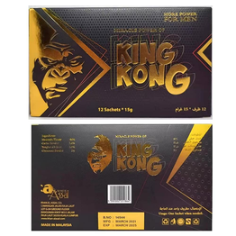 SEX ENHANCEMENT SUPPLEMENT MIRACLE POWER OF KING KONG HONEY (15G X 12 SACHET)