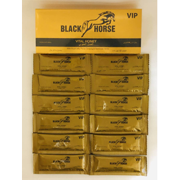 SEX ENHANCEMENT SUPPLEMENT VIP BLACK HORSE VITAL HONEY (10G X 24 SACHETS)