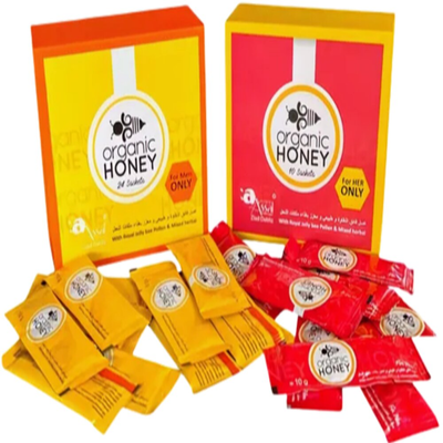 ROYAL HONEY ORGANIC HONEY JAR FOR HIM