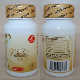 WEIGHT LOSS SUPPLEMENTS Gold Lida Weight Loss Capsules