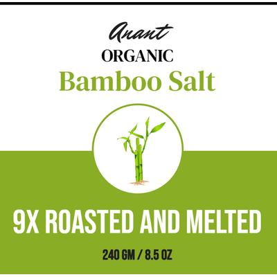 Anant Products 9x Bamboo Salt (Roasted & Melted)