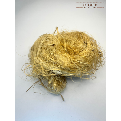 Globix Jute Oakum Fibre Light Brown Colour