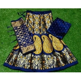 Elegant Jacquard Lehenga