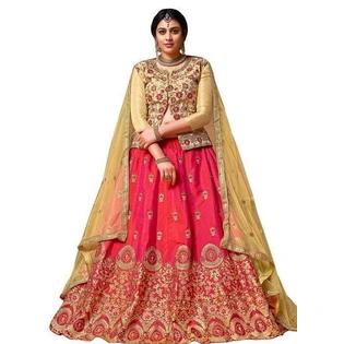 Ethnic Silk Embroidered Lehenga