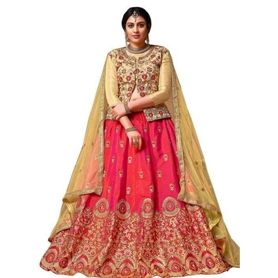 Ethnic Silk Embroidered Lehenga