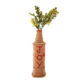 Glass Bottle Vase - JOY