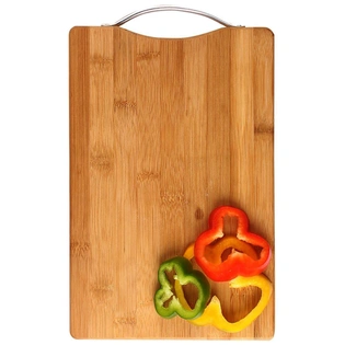 RD MALL Bamboo Cutting Eco-Friendly Wood Chopping Boards for Food Prep, Meat, Vegetables, Fruits, Crackers & Cheese