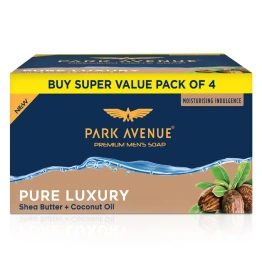 Park Avenue Pure Luxury Soap 125 g (Pack of 4)