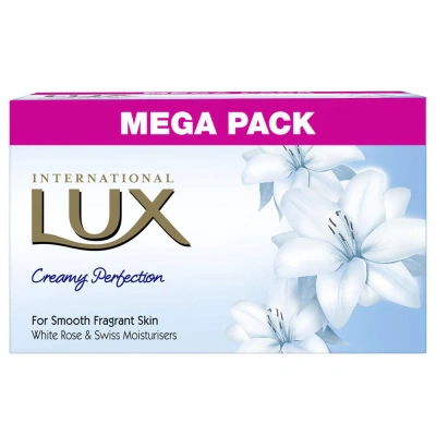 Lux International Creamy Perfection Soap 125 g (Pack of 4)