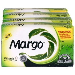 Margo 100% Original Neem Soap 75 g (Pack of 4)