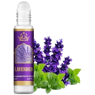 Noorson Lavender Attar Perfume for Unisex - Pure, Natural Long Lasting Etra, Ittar Herbal Attar 8 ML