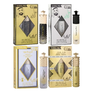 MANASIK Aseel Aseel, Sheikh Zayed Musk,Arabian Night And Ameer Al Oud Original Aqd Floral Attar (Pack Of 4)