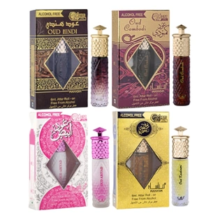 MANASIK Najdi, Navayah, Musk Abiyad And Opinion Aqd Floral Attar (Pack Of 4)