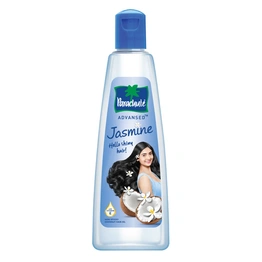 Parachute Advansed Jasmine Coconut Hair Oil with Vitamin E for Healthy Shiny Hair, Non-sticky, 90ml