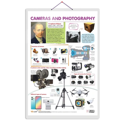 CAMERAS AND PHOTOGRAPHY CHART | Exploring Photography: Educational Camera Charts Hardcover