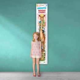 GIRAFFE HEIGHT CHART | Giraffe Adventures: Tracking Growth with the Giraffe Height Chart Hardcover