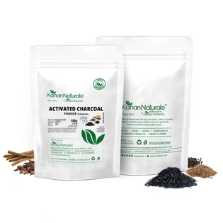 Kerala Naturals Activated charcoal (Umikkari /Tooth Powder) from rice husk 100g