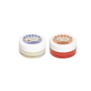 Fuschia â€“ Caramel & Peach Lip Balm Combo