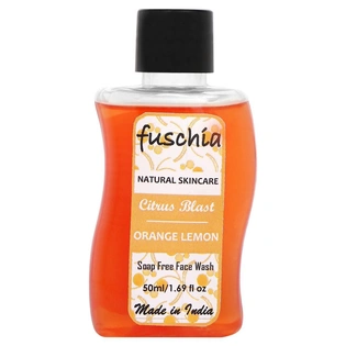 Fuschia Citrus Blast Orange Lemon Soap Free Face Wash