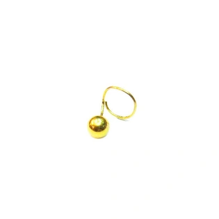 Vinayak Elegant Gold Nose Stud Ball (2.5)