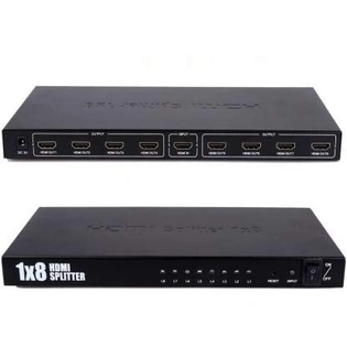 HDMI Splitter 1 in 8 Port Out of Full HD Support 1080 P 4k 1x8 HDMI Splitter 4K, 8 Port HDMI Splitter 1 to 8 Real 4K x 2K Splitter HDMI 1 I HDMI Splitter HDMI Splitter ver