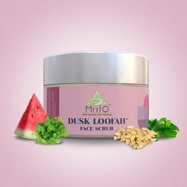 Dusk Face Loofah | Exfoliator & Scrub | Acne, Pimple, Scars, Marks & Oil Control | Sensitive, Oily, Combination skin