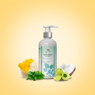 Mint Magic | Conditioning Shampoo | Dandruff, Oil & Infection Control | Sulphate, Paraben & SLS Free