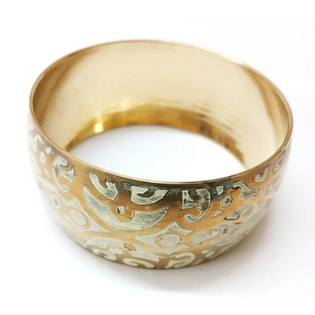 (Pack of 100 Boxes) Hand styling Golden Style Bangle for all occasions - Indian Bangle with Love