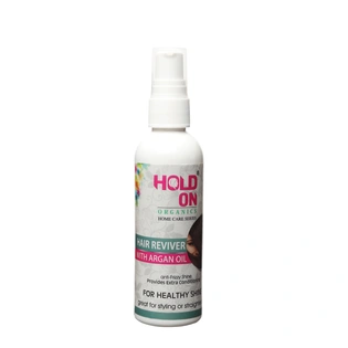 HOLD ON® Hair reviver with Argan Oil for revitalize and nourish damaged, dry, and dull hair (100 ml)