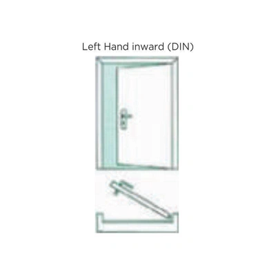 Ozone - Magnetic Latch Glass Door Lock - S Series - OZ-MGL-22S-I Std SSS