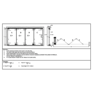 Ozone - Sliding Folding System - 444 - SL-444 (4 Panel)