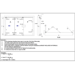 Ozone - Sliding Folding System - 444 - SL-444 (2 Plus 1 Panel)