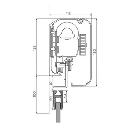 Ozone - Automatic Sliding Door Systems - OZOM-11-P-4.2 mtr Std.