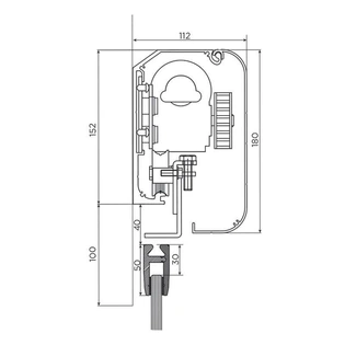 Ozone - Automatic Sliding Door Systems - OZOM-11-P-4.2 mtr Std.