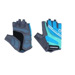 FireFox Cycling Gloves ( Blu/turq)